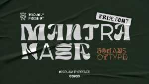 Mantranaga 36DOT Font › Fontesk