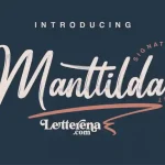 Manttilda Brush Font