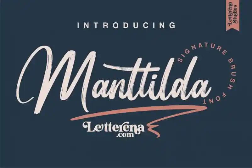 Manttilda Brush Font