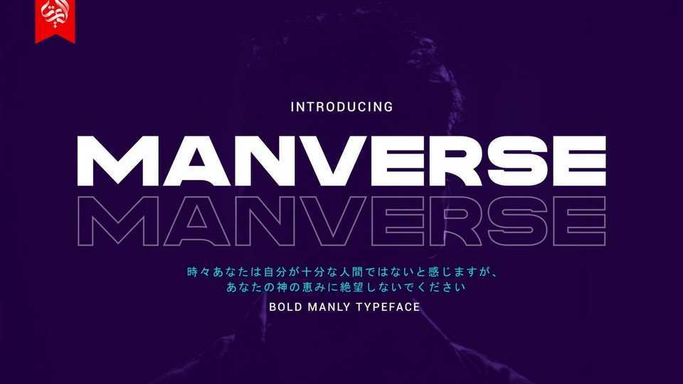 Manverse Font › Fontesk