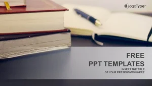 Many Old Books PowerPoint Templates