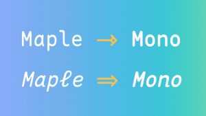 Maple Font › Fontesk