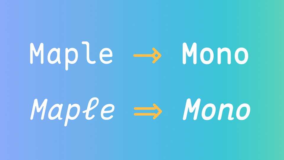 Maple Font › Fontesk