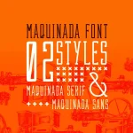 Maquinada Font - Fonte Grátis Maquinada Font