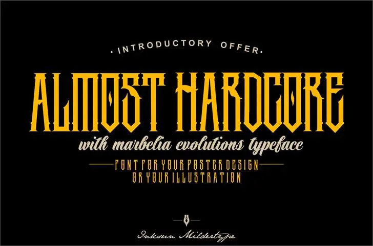 Marbelia Evolutions Font