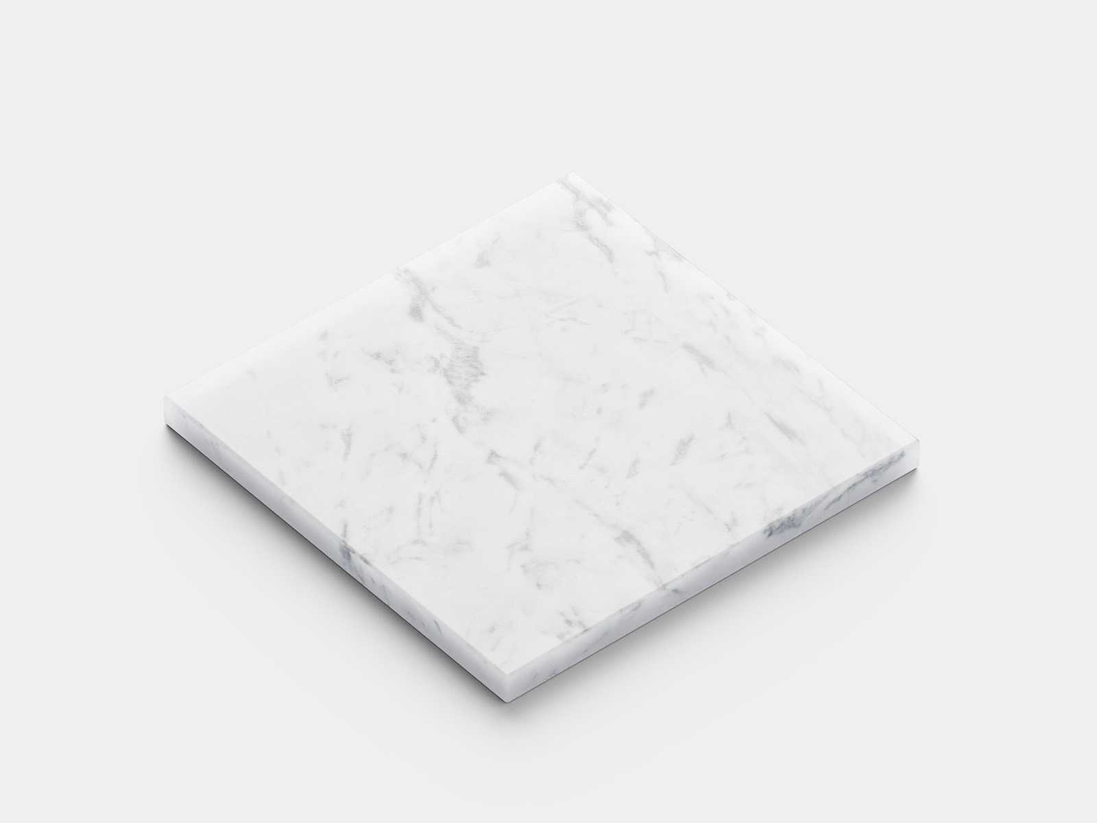 Marble cube mockup