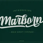 Marbrorn Script Font