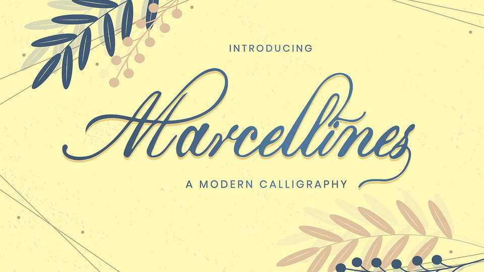 Marcellines Script Font › Fontesk
