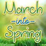 March into Spring Font