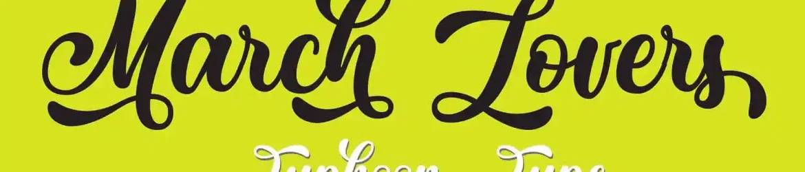 March Lovers Script Font