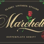 Marchell Script Font