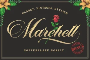 Marchell Script Font