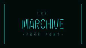 Marchive Font › Fontesk