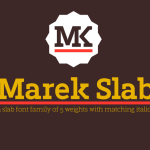 Marek Slab Font Family