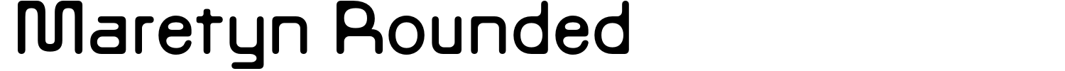 Maretyn Rounded Font | 1001 Free Fonts