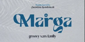 Marga - Groovy Sans Font Family