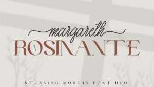 Margareth Rosinante Font › Fontesk