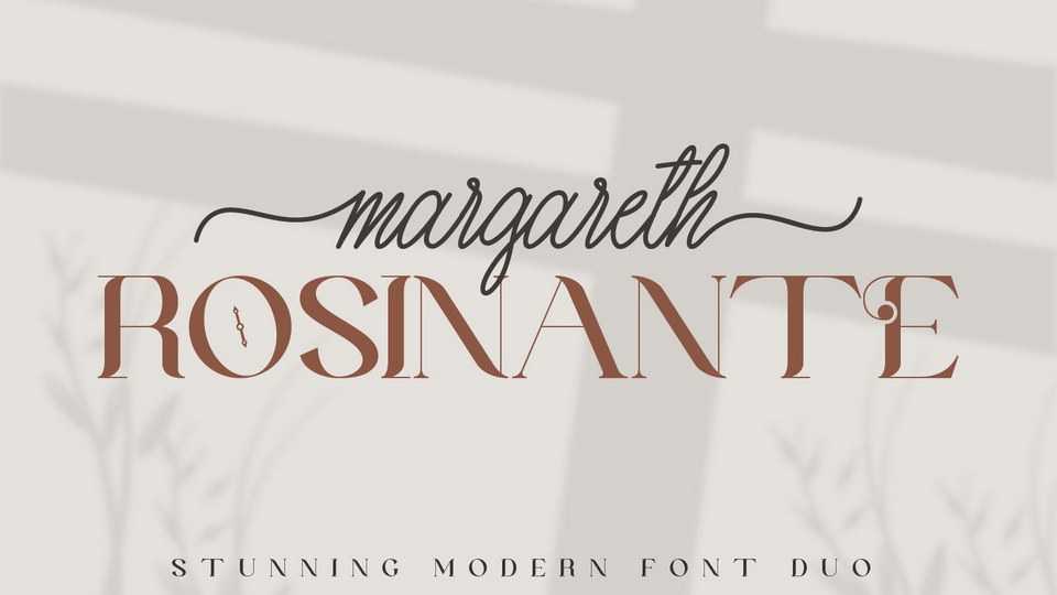 Margareth Rosinante Font › Fontesk