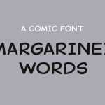 Margariney Words Font › Fontesk
