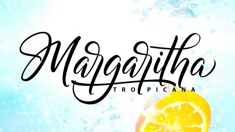 Margaritha Tropicana Font › Fontesk