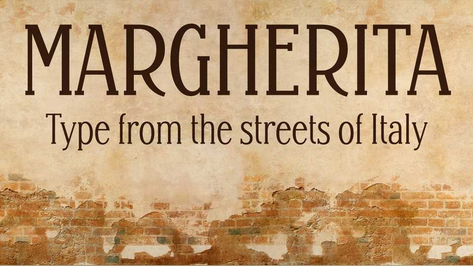 Margherita Font Family › Fontesk