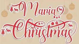 Maria Christmas Font › Fontesk