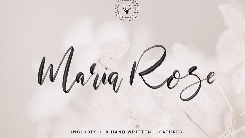 Maria Rose Script › Fontesk