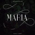 Maria Serif Font