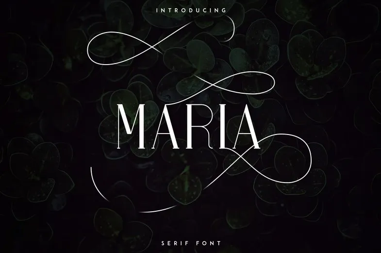 Maria Serif Font