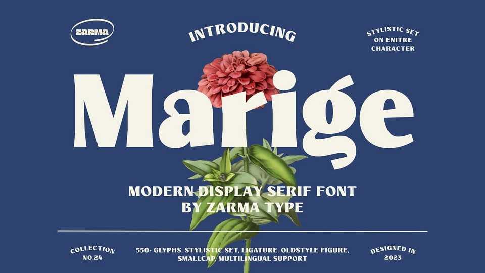 Marige Font › Fontesk