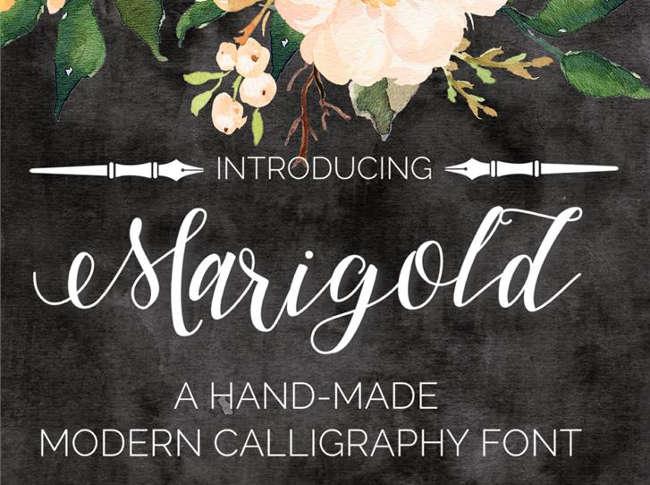 Marigold Font