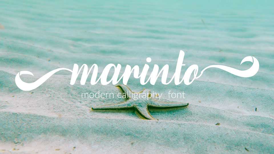 Marinto Script › Fontesk