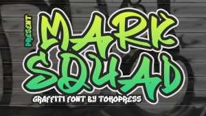 Mark Squad Font › Fontesk