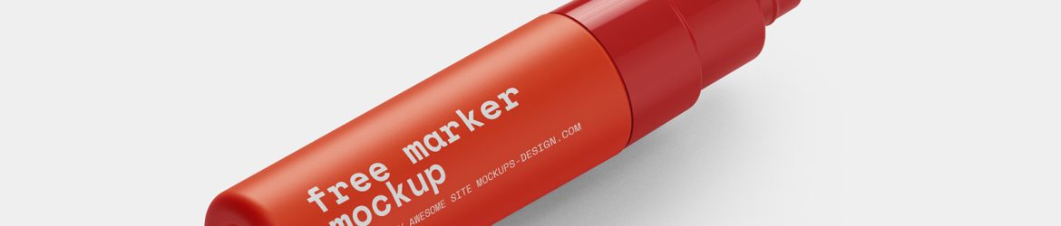Marker mockup
