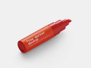 Marker mockup