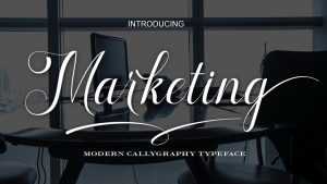 Marketing Script Font › Fontesk