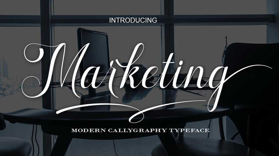 Marketing Script Font › Fontesk