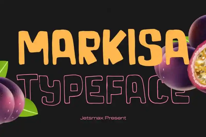 Markisa Display Font