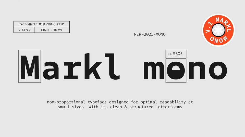 Markl Mono Font › Fontesk