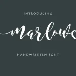 Marlowe Script Font