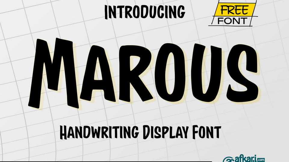 Marous Font › Fontesk