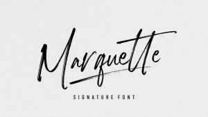 Marquette Font › Fontesk