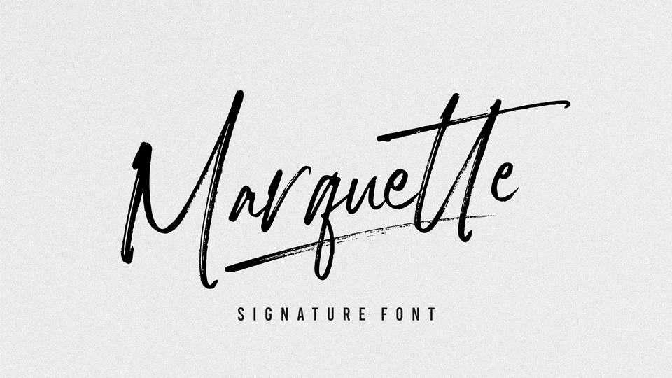 Marquette Font › Fontesk