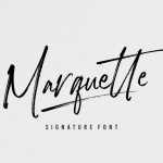 Marquette Signature Font
