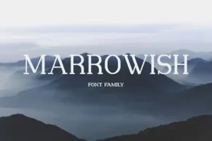Marrowish Slab Serif Font