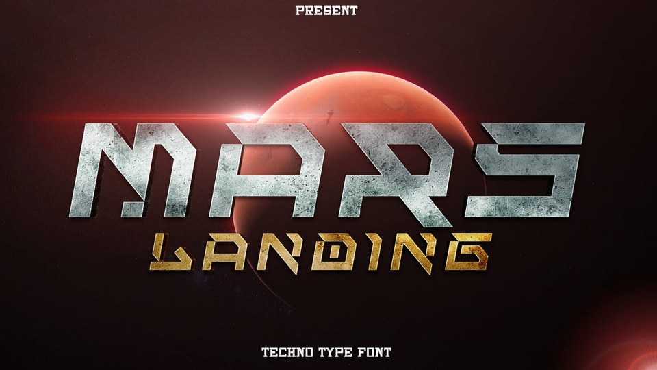 Mars Landing Font › Fontesk