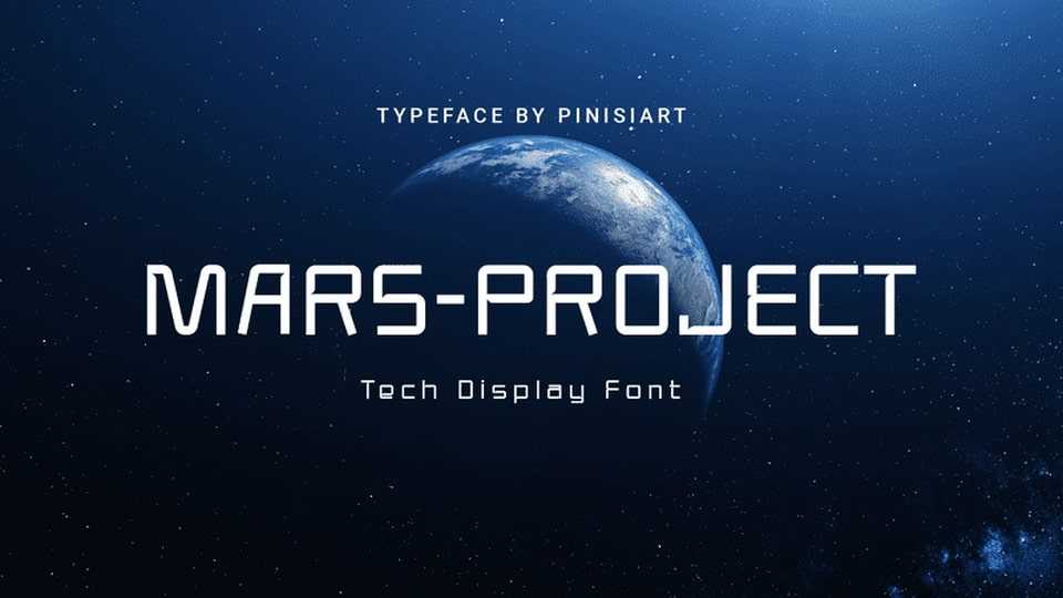 Mars Project Font › Fontesk