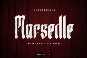 Marseille Blackletter Font