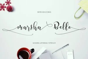 Marsha Belle Script Font