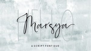 Marsya Font › Fontesk